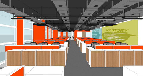 人力資源服務的專業環境 獵聘網南京辦公空間裝修設計